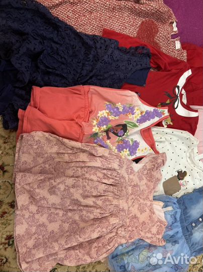 Вещи пакетом на девочку 92-98