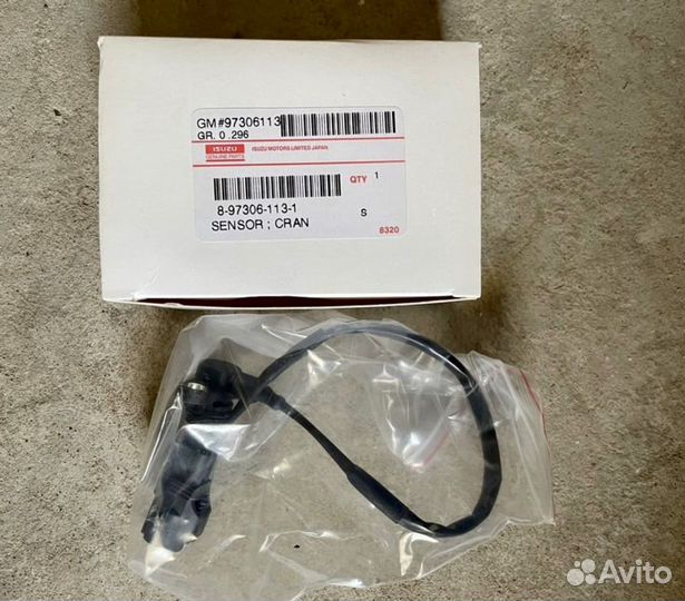 Датчик положения коленвала 4hk1 6hk1