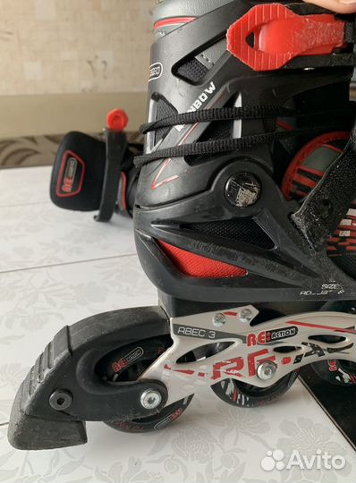 Ролики раздвижные детские, р.31-36