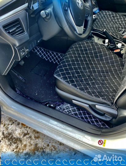 Коврики из экокожи