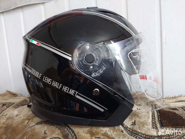 Мотошлем,открытый,новый,56-62см