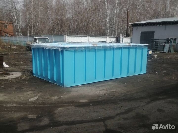 Бассейн с монтажем