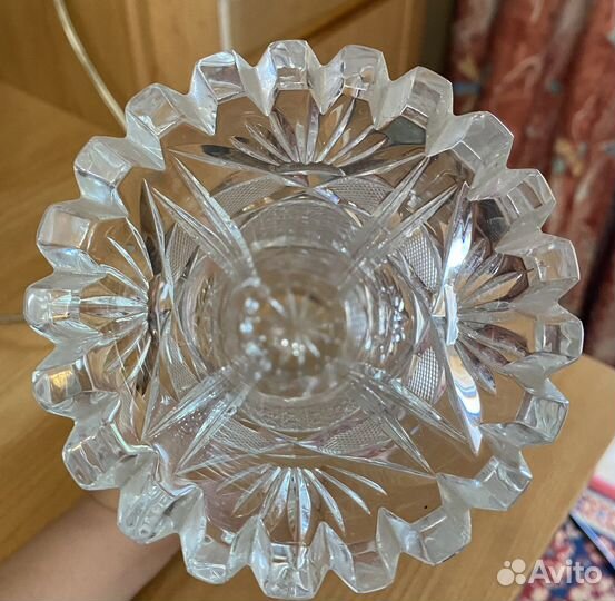 Хрустальная ваза