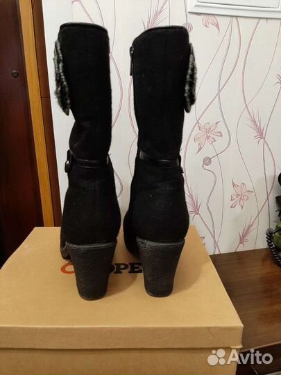 Сапоги зимние женские 39 натуральные