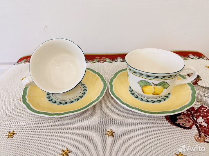 Чайная пара Villeroy Boch French Garden 200 ml