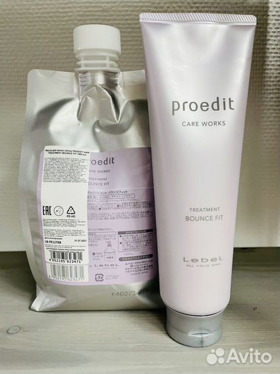 Lebel Proedit Bounce Fit шампунь 1 литр