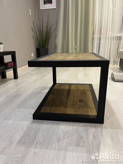 Журнальный столик в стиле Loft