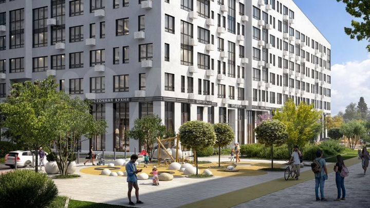 1-к. квартира, 36,1 м², 4/12 эт.