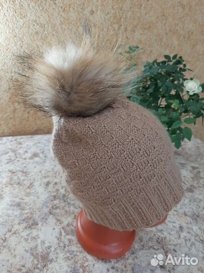 Кашемировая шапка