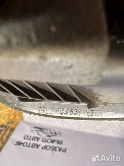 Корпус блока стеклоподъемников renault symbol