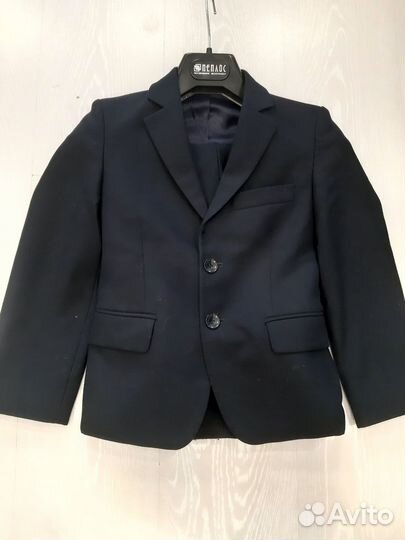 Костюм школьный пиджак, брюки 128 см