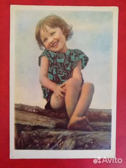 Открытки СССР дети