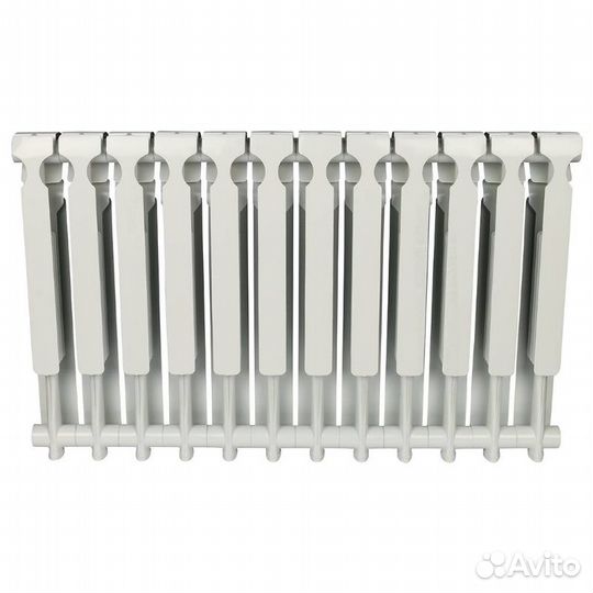 Алюминиевый радиатор Rommer Optima 500, 12 секций