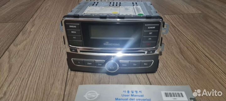 Штатная медиасистема ssangyong