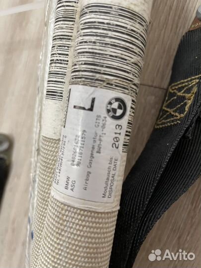 Подушки безопасности боковые (Шторка) BMW 3 E46