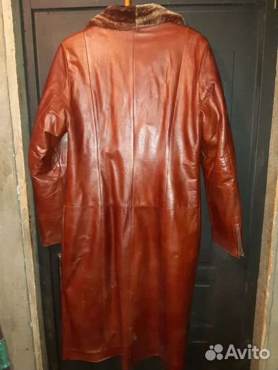 Дубленка - плащ