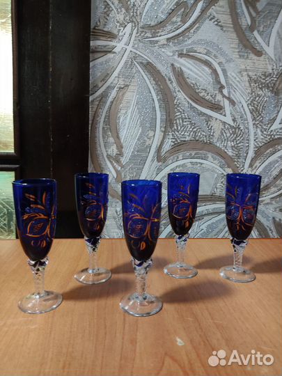 Набор рюмок. Чехия. Богемия