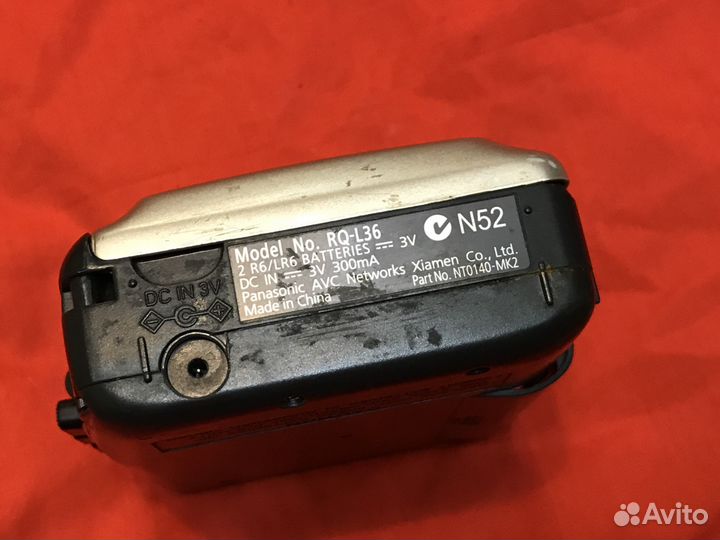 Кассетный плеер Sharp JC-105(BK) Japan 1991