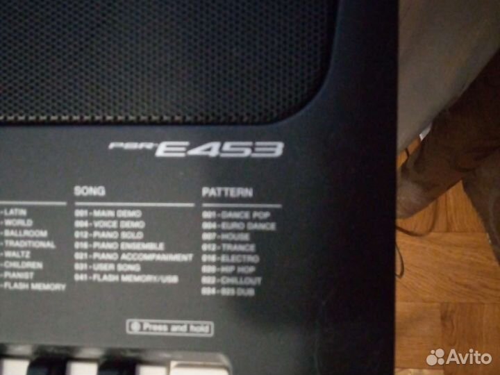 Синтезатор yamaha psr e453