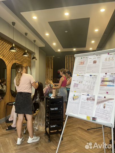 Обучение колорист окрашивания с 0 ботокс кератин