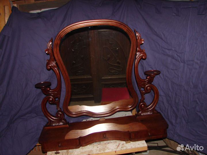 Зеркало- псише.Полная реставрация.Начало ххв