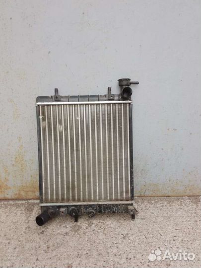 Радиатор охлаждения на hyundai accent