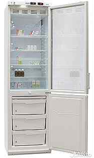 Холодильник лабораторный pozis хл-340 метал. Двери