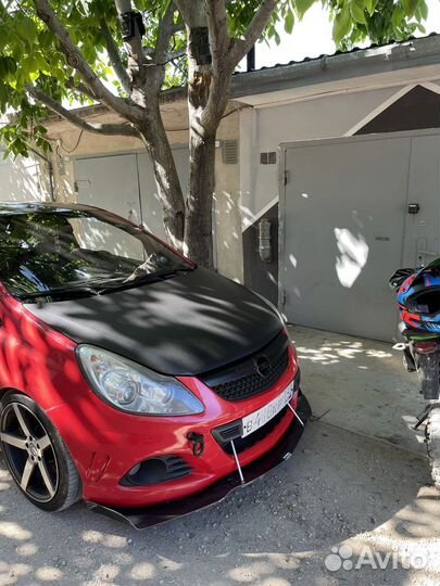 Решетка бампера opel corsa d opc