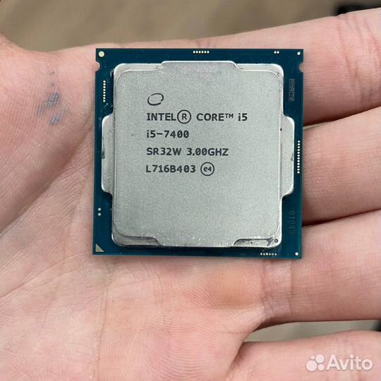 Процессор intel core i5 7400