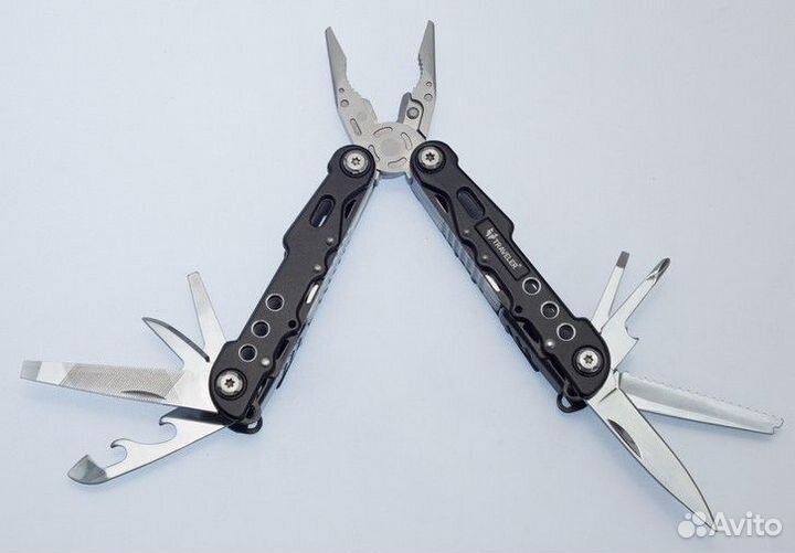 Мультитул MQ007-8G (чехол на пояс, 8 лезвий) цвет