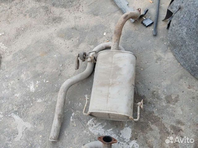 Глушитель банка задняя mitsubishi RVR 92-97