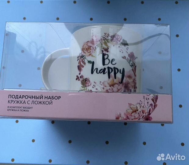 Набор кружка с ложкой