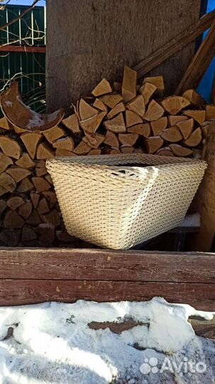 Лежанка для животных. Изделия из Эко-ротанга