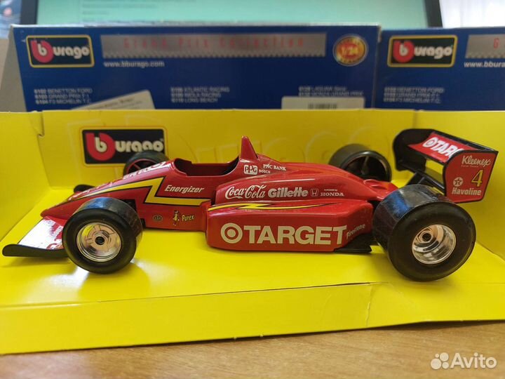 Модель болида гонок Laguna Seca 1:24