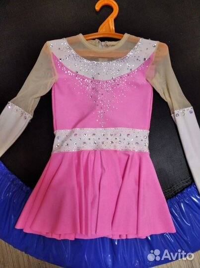 Платье для фигурного катания 116-120