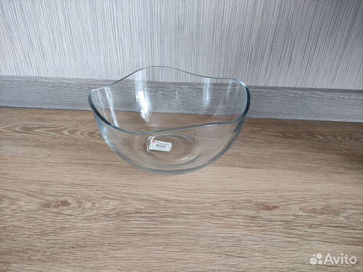 Салатник стекло новый