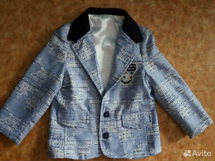 Пиджак на 2-3 года