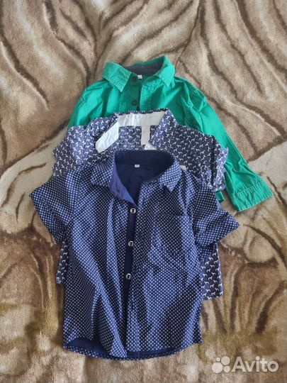 Детские вещи пакетом для мальчика 68-74, 86-92