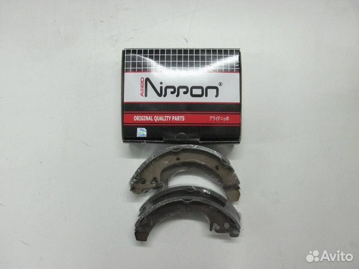 Колодки тормозные зад allied nippon 2108-2114 и тд