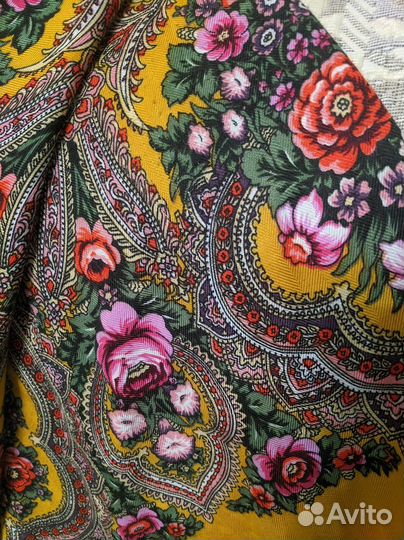 Платок Павлово-посадский. Народные промыслы