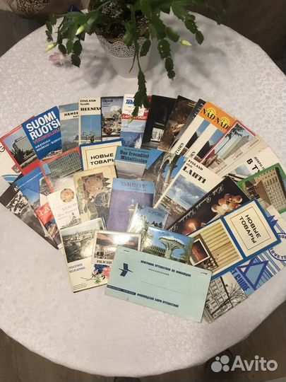 Рекламный буклет. Путеводители. Раритет СССР