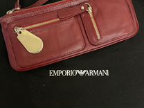 Сумка Клатч emporio armani натуральная кожа