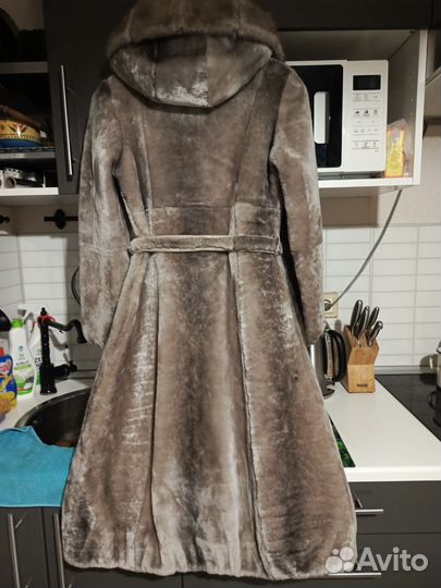 Шуба мутоновая облегченная