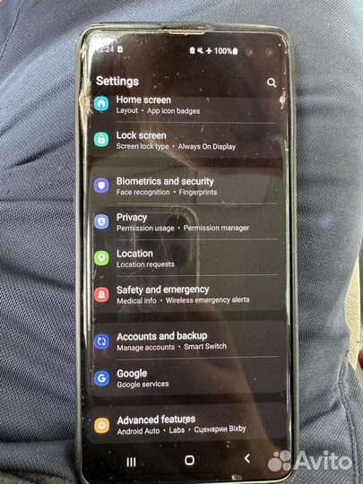 Samsung Galaxy s10plus