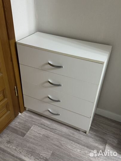 Комод белый 70 см бу