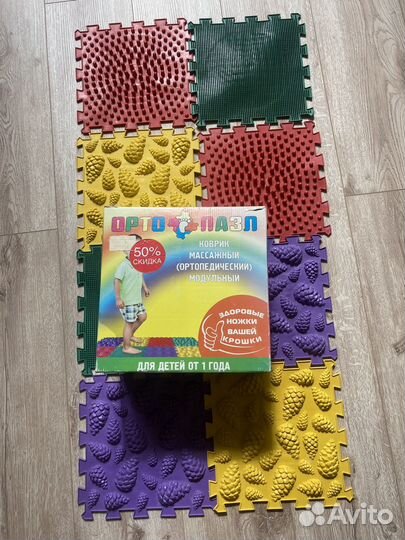 Коврик массажный ортопедический молульный