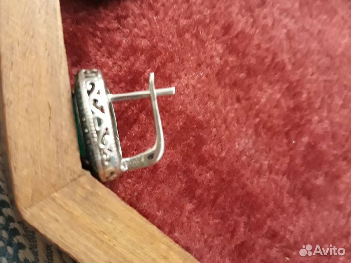 Серебряные серьги
