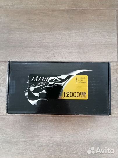 Аккумулятор Tattu 12000mAh 22.2v 15C