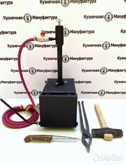 Горн кузнечный газовый с 1 дверцей гэп-01