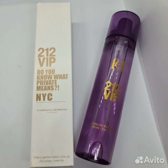 Carolina herrera 212 vip NYC 80мл